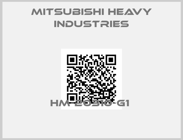 Mitsubishi Heavy Industries-HM-20310-G1 