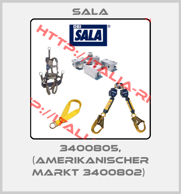 Sala-3400805, (AMERIKANISCHER MARKT 3400802) 