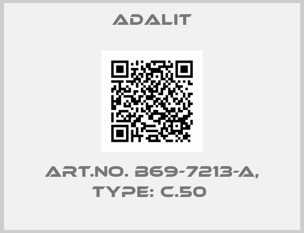 Adalit-Art.No. B69-7213-A, Type: C.50 