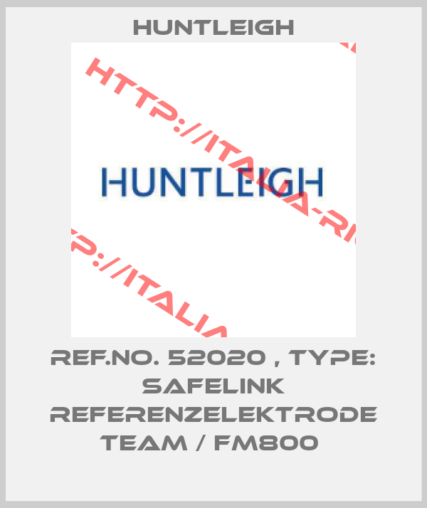 Huntleigh-Ref.No. 52020 , Type: Safelink Referenzelektrode Team / FM800 