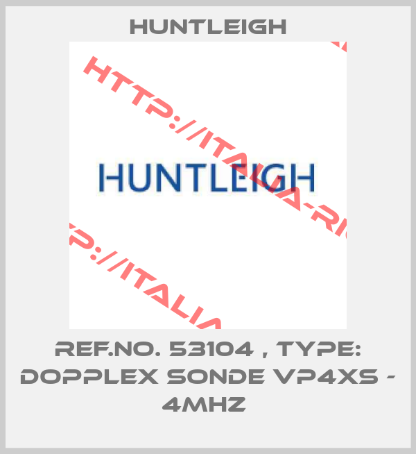 Huntleigh-Ref.No. 53104 , Type: Dopplex Sonde VP4xs - 4MHz 