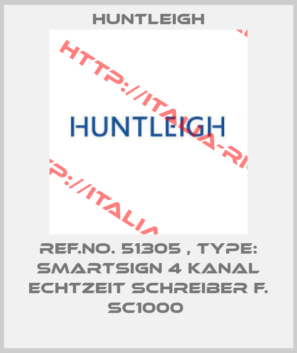 Huntleigh-Ref.No. 51305 , Type: Smartsign 4 Kanal Echtzeit Schreiber f. SC1000 