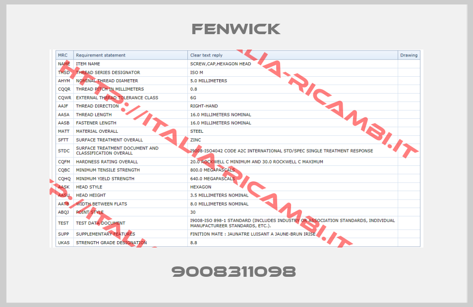 Fenwick-9008311098 