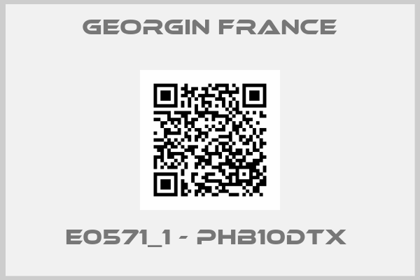 Georgin France-E0571_1 - PHB10DTX 