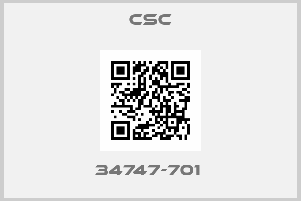 CSC-34747-701 