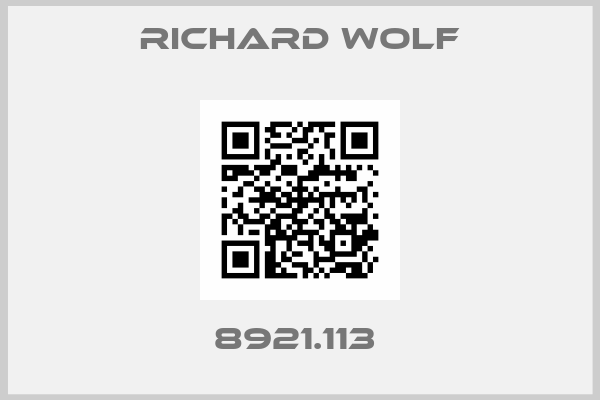 RICHARD WOLF-8921.113 