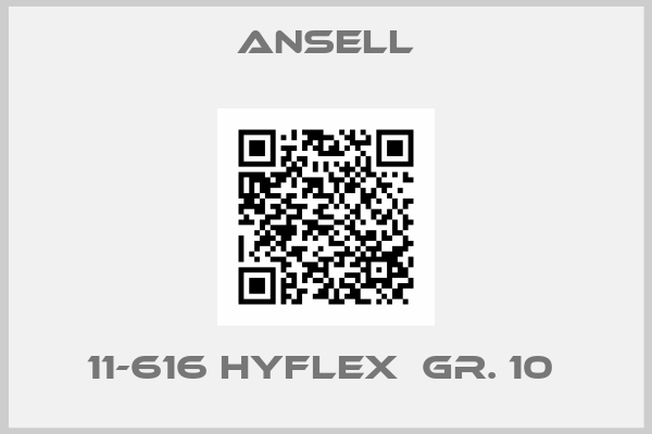 Ansell-11-616 HyFlex  Gr. 10 