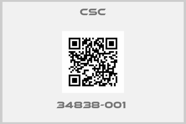 CSC-34838-001 