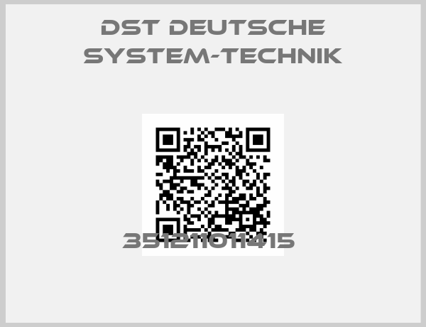 DST DEUTSCHE SYSTEM-TECHNIK-351211011415 