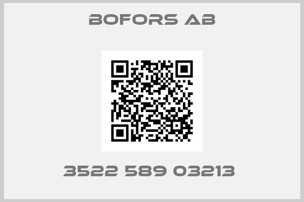BOFORS AB-3522 589 03213 