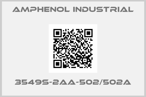 AMPHENOL INDUSTRIAL-3549S-2AA-502/502A