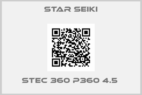 Star Seiki-STEC 360 P360 4.5 