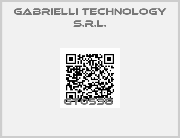 Gabrielli Technology s.r.l.-GT0538 