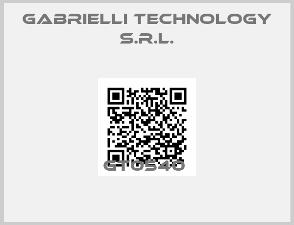 Gabrielli Technology s.r.l.-GT0540 