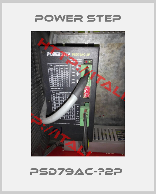 Power Step-PSD79AC-‐2P 