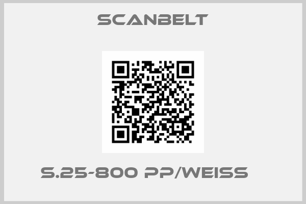 SCANBELT-S.25-800 PP/Weiss   