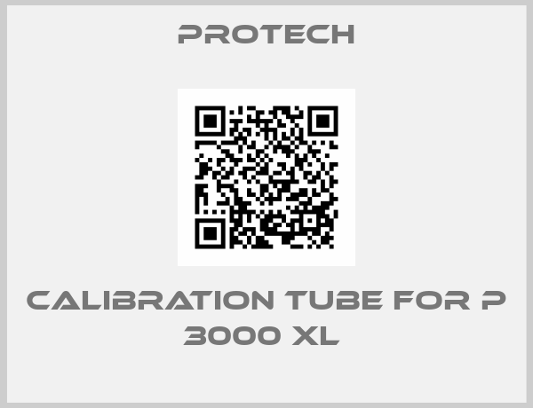 Protech-Calibration tube for P 3000 XL 