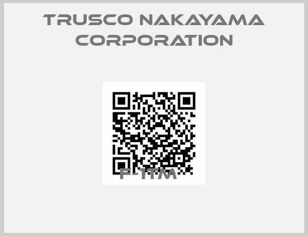 TRUSCO NAKAYAMA CORPORATION-F-1TM  