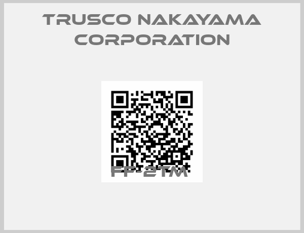 TRUSCO NAKAYAMA CORPORATION- FF-2TM 