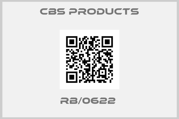 CBS Products-RB/0622 