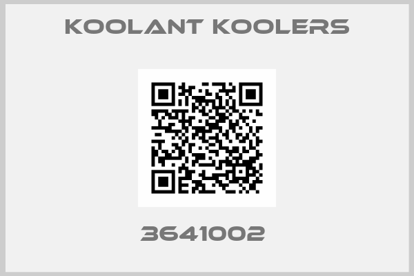 Koolant Koolers-3641002 