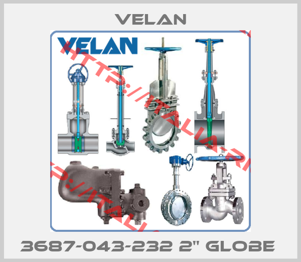 Velan-3687-043-232 2'' GLOBE 