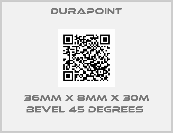 DuraPoint-36MM X 8MM X 30M BEVEL 45 DEGREES 