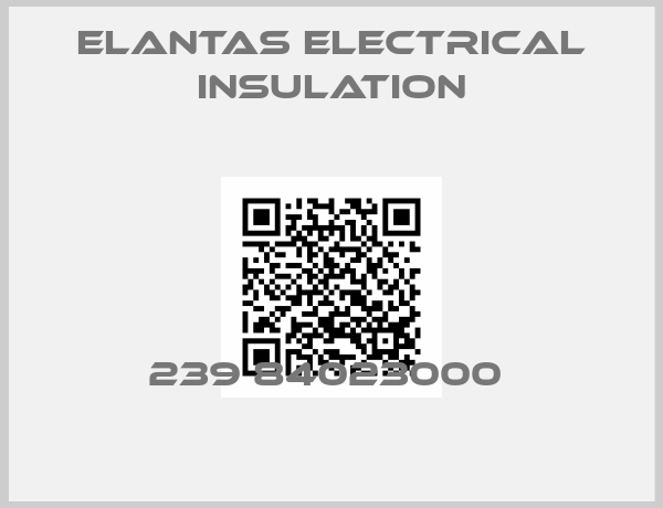 ELANTAS Electrical Insulation-239 84023000 