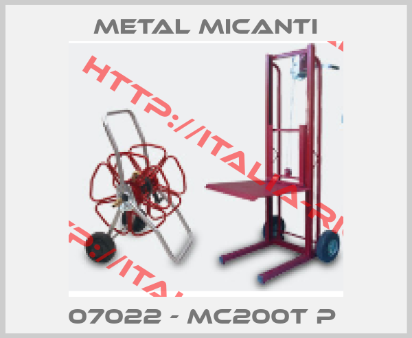 Metal Micanti-07022 - MC200T P 