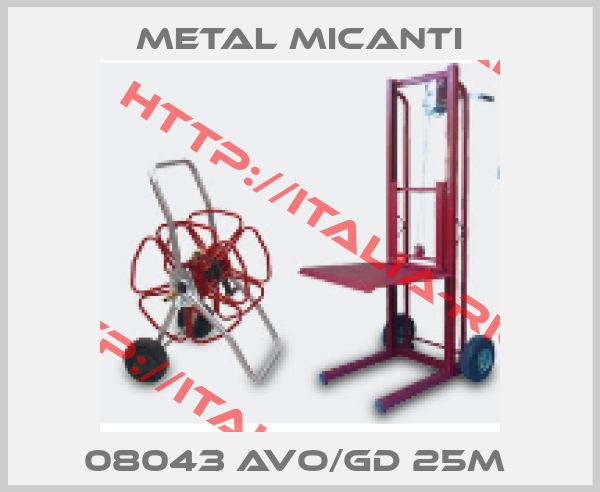 Metal Micanti-08043 AVO/GD 25m 