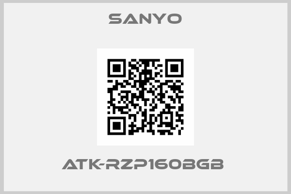 Sanyo-ATK-RZP160BGB 