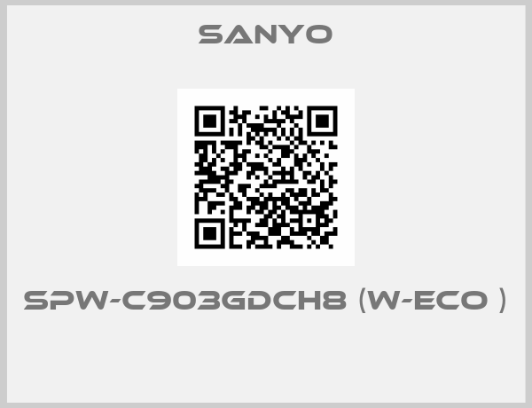 Sanyo-SPW-C903GDCH8 (W-ECO ) 