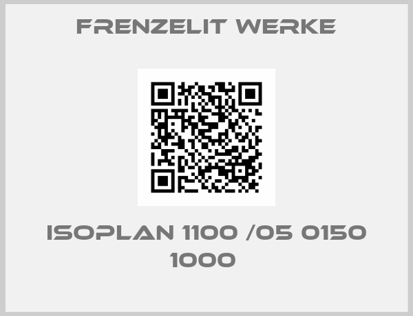 Frenzelit Werke-ISOPLAN 1100 /05 0150 1000 