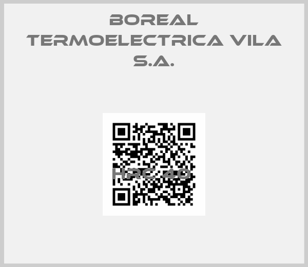 Boreal TERMOELECTRICA VILA S.A.-HRC 40 