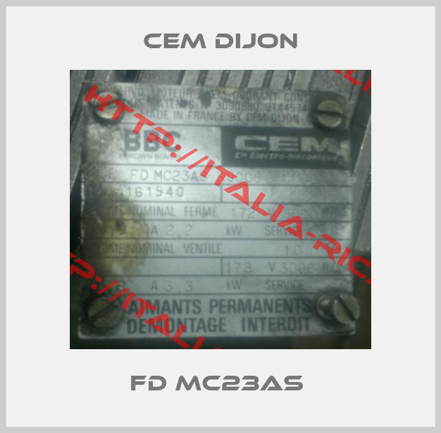 Cem Dijon- FD MC23AS 