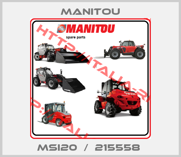 Manitou-MSI20  /  215558 