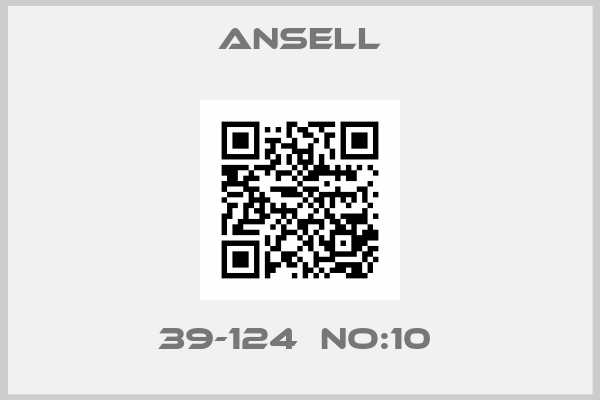 Ansell-39-124  NO:10 