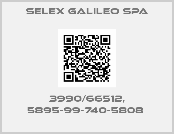 SELEX GALILEO SPA-3990/66512, 5895-99-740-5808 