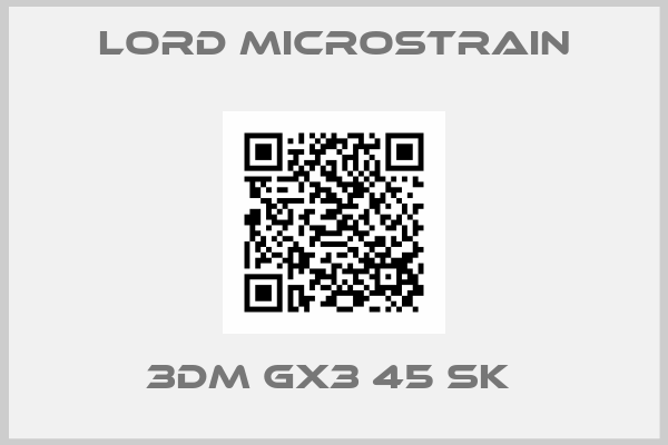 LORD MicroStrain-3DM GX3 45 SK 