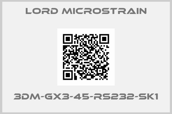 LORD MicroStrain-3DM-GX3-45-RS232-SK1