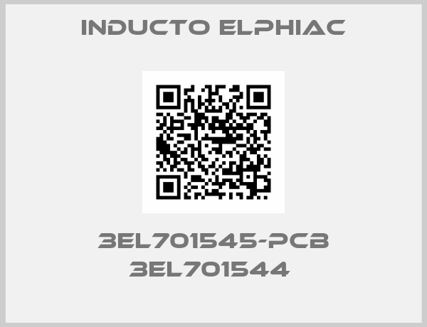 Inducto Elphiac-3EL701545-PCB 3EL701544 