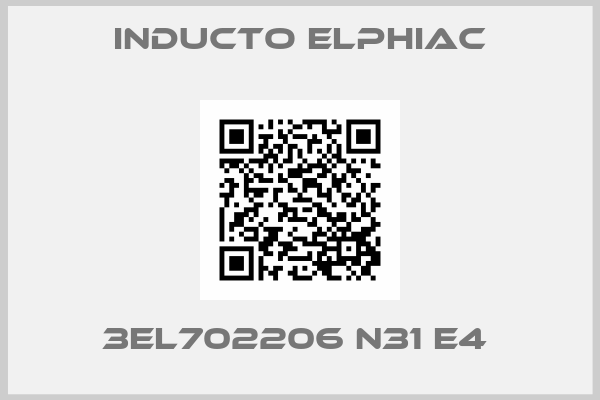 Inducto Elphiac-3EL702206 N31 E4 