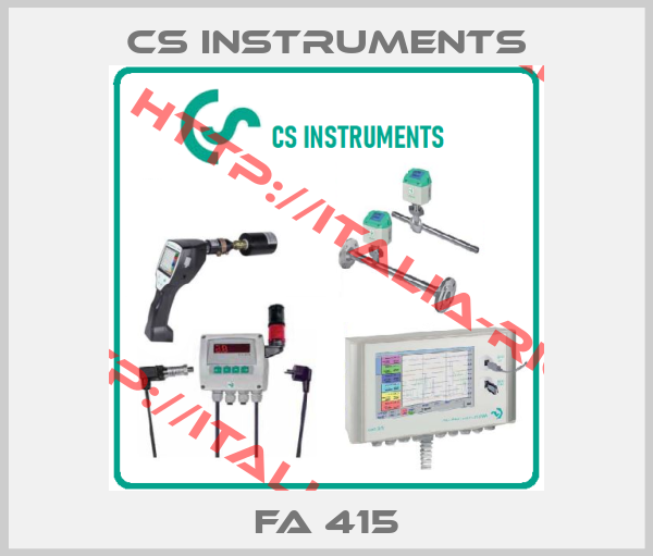 Cs Instruments-FA 415