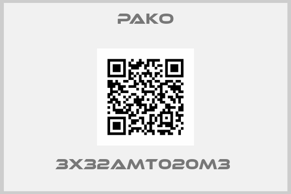 Pako-3X32AMT020M3 