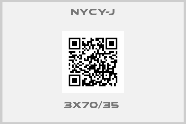 NYCY-J-3X70/35 