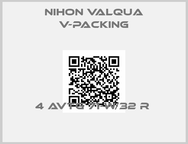 NIHON VALQUA V-PACKING-4 AVTG 71-W/32 R 