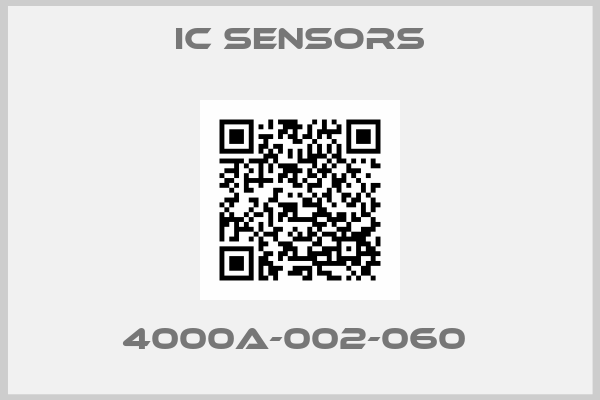 Ic Sensors-4000A-002-060 