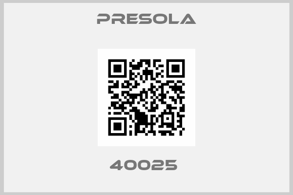 Presola-40025 
