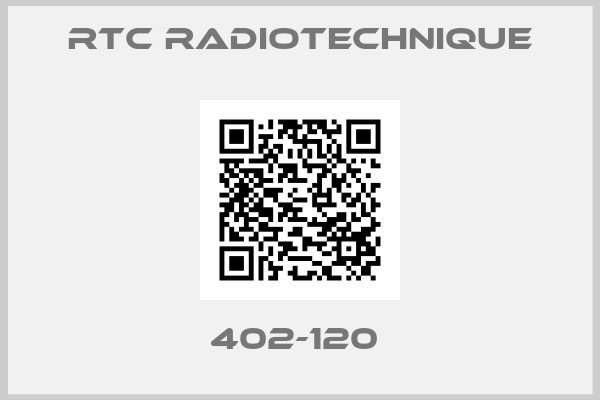 Rtc Radiotechnique-402-120 