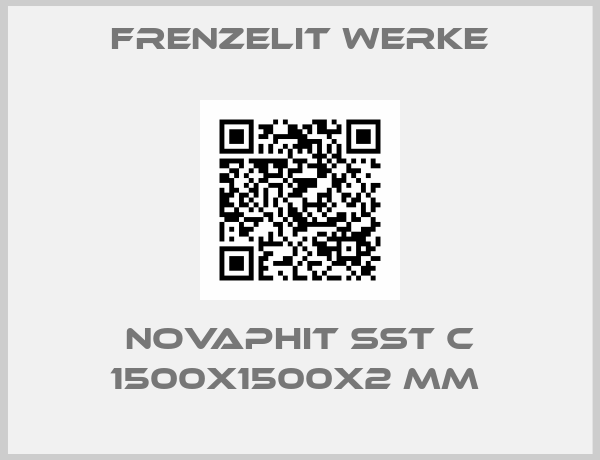 Frenzelit Werke-Novaphit SST C 1500x1500x2 mm 
